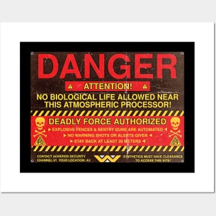 DANGER! Posters and Art